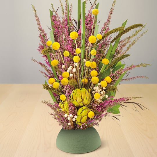 12 Pack: FloraCraft® DryFōM® Green Half Ball